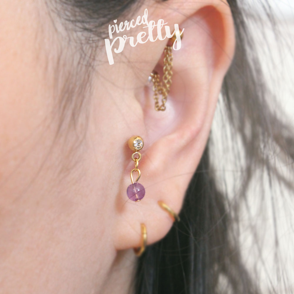 Pretty deals tragus earrings