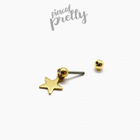 tragus labret dangle cartilage 16g 20g
